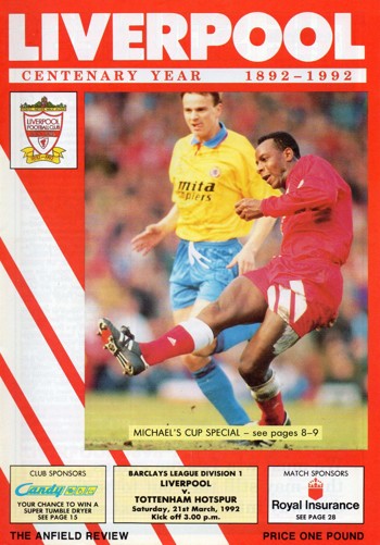 Match programme